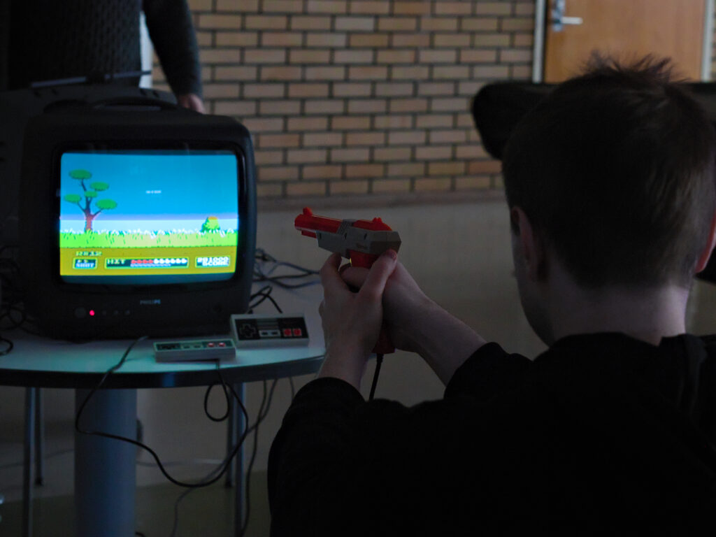 Konsolipelaajia Overclock LAN -tapahtumassa